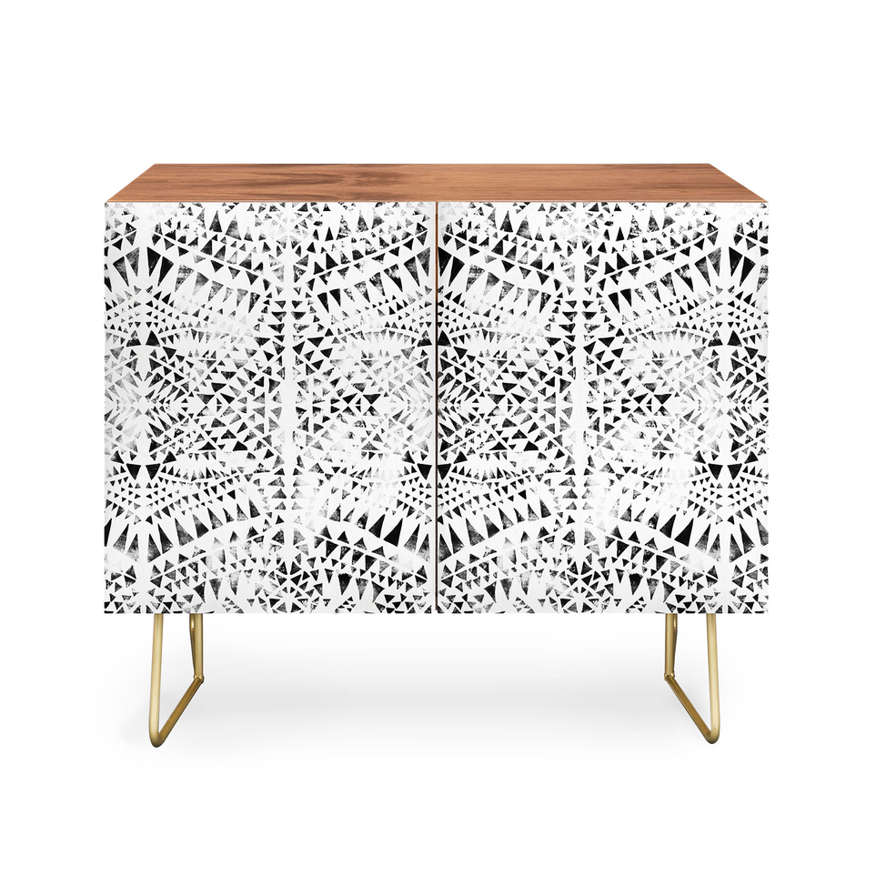 Marta barragan camarasa marble mosaic pattern birch accent cabinet discount