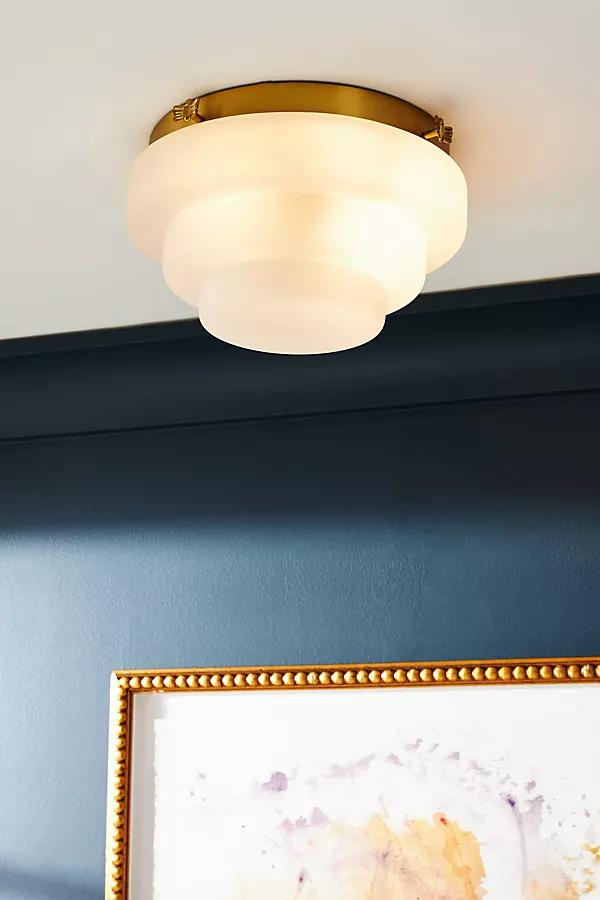 Madelyn faceted flush mount store