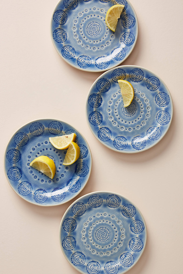 Old Havana Side Plates, Set of 4 - Anthropologie | Havenly