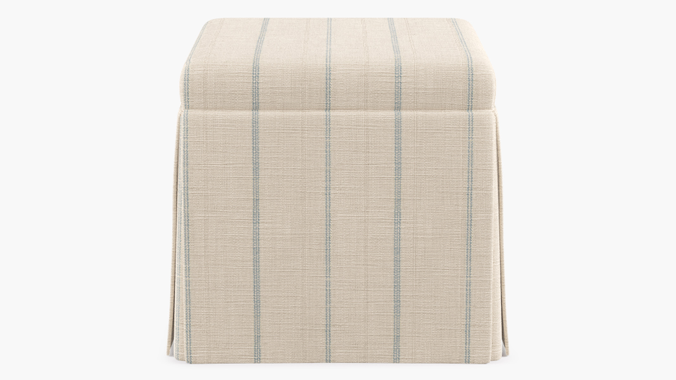 20% OFFThe InsideSkirted Storage Ottoman, Sky Fritz$469 $375.20Limited Time Offer | Price as Marked