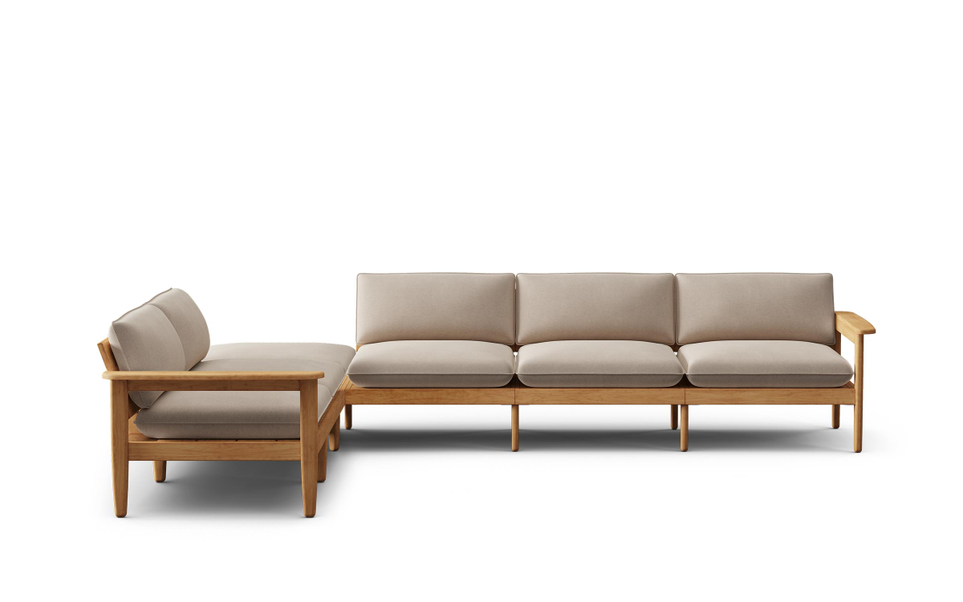 35% OFF+ 2 optionsBurrowDunes Teak 6-Piece Sectional - Sand - All Weather Fabric$5,845 $3,799Limited Time Offer | Price as Marked