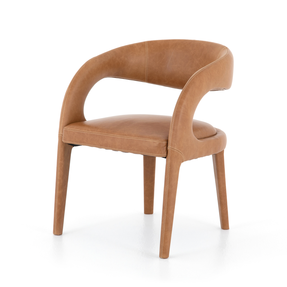 Monza Dining Chair Heritage Camel Four Hands Havenly