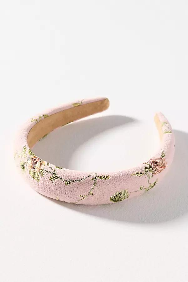 NWT Anthropologie Embellished Headband and Scrunchies Spa Set Pink Embellished Spa Set | Anthropologie main image 3