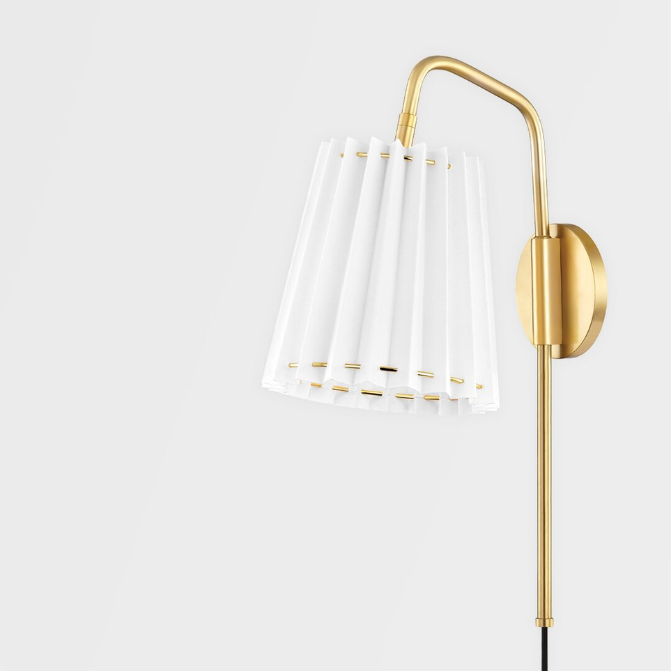 Leggero black pole wall sconce hot sale