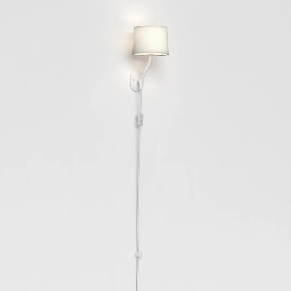 Leggero black pole wall sconce store