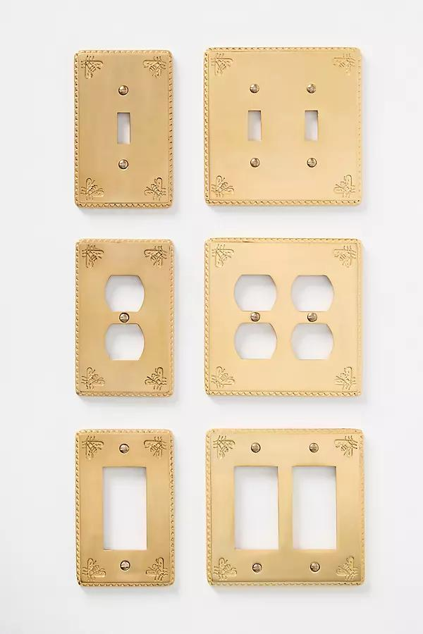 Isabella Bee Switch Plate - Anthropologie | Havenly