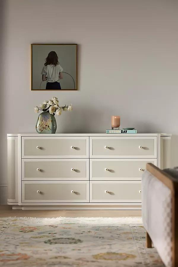 バロー ／ アン・ビュラン ６ヴィンテージ６本　含む11本セット Tabitha Lacquer Six-Drawer Dresser - Anthropologie | Havenly
