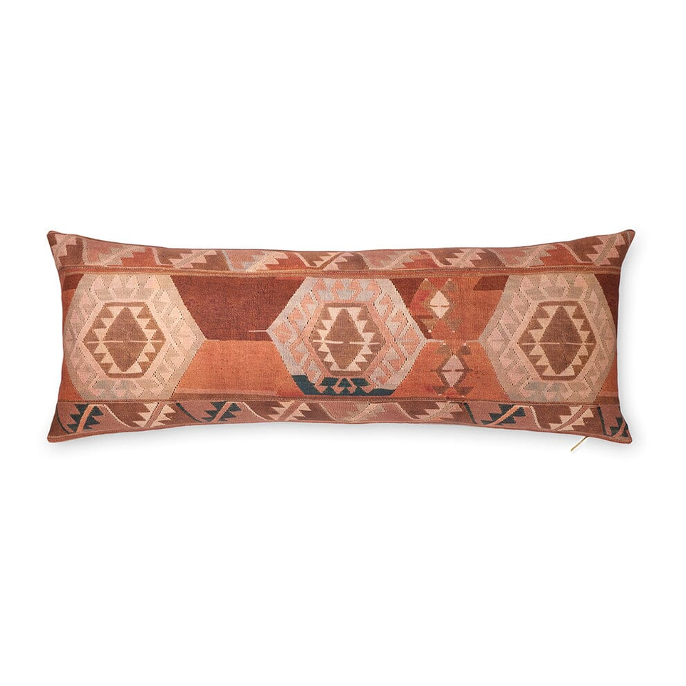 20% OFF+ 7 optionsSt. FrankAdobe Prism Kilim Pillow by St. Frank | Brown | 40" W x 15" H | Cotton$260 $208Limited Time Offer | Price as Marked