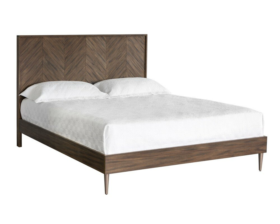 Cb2 ray marquetry headboard discount
