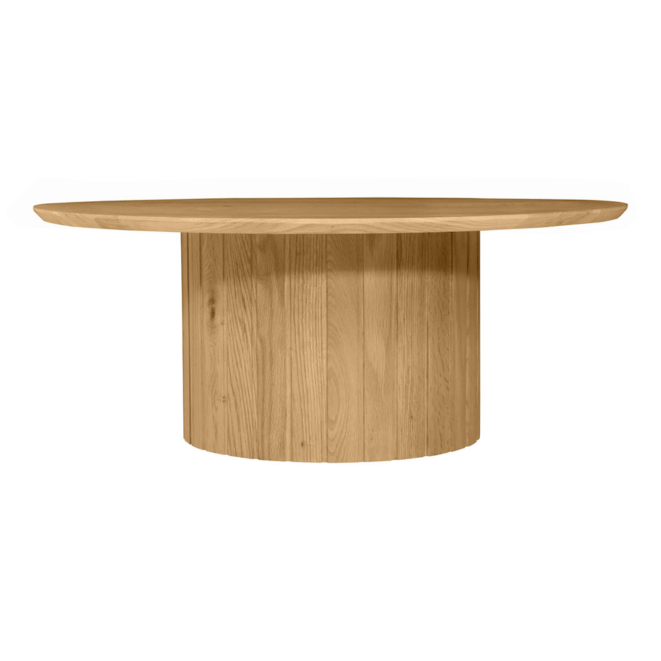 Cb2 justice oak coffee table discount