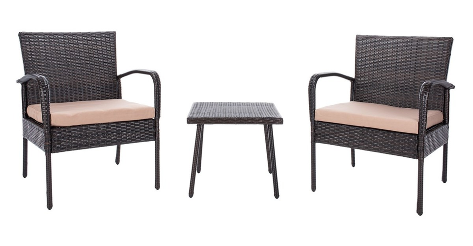 Stickel 3 piece rattan seating discount
