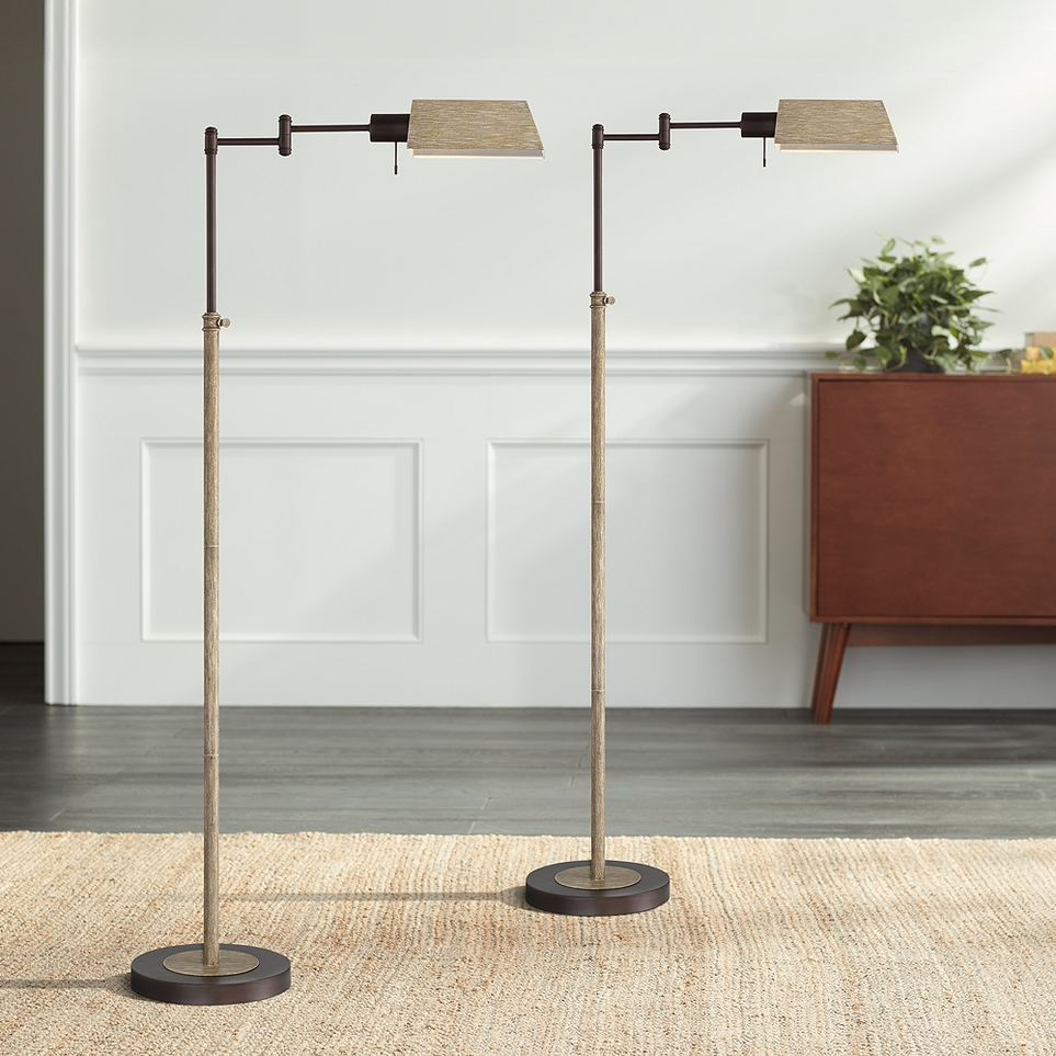 Adams bronze pharmacy floor lamp best sale
