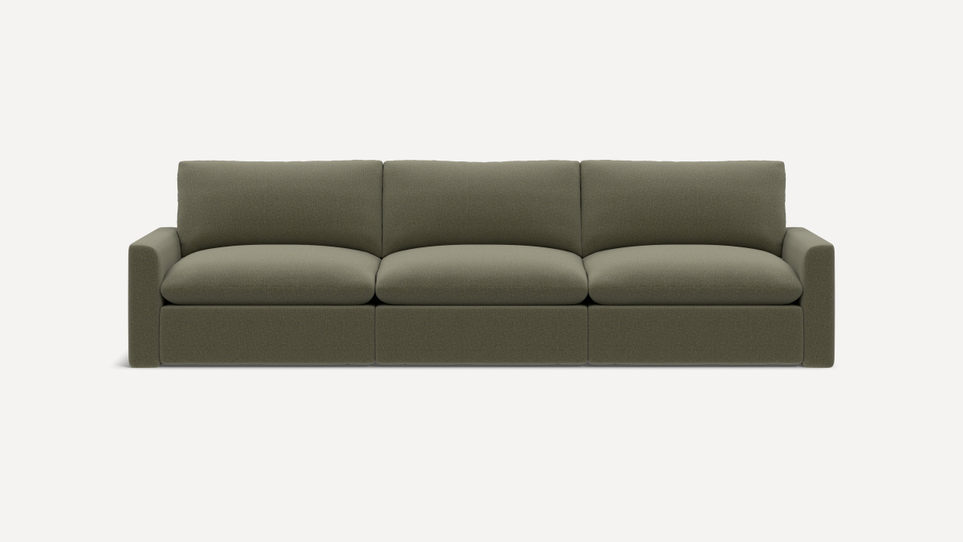 30% OFFBurrowRusset 3-Piece Sofa - Moss Green - Performance Flatweave$4,249 $2,975Limited Time Offer | Price as Marked