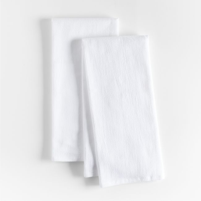 Crate&barrel Crate And Barrel Waffle Dish Towels Crate Barrel