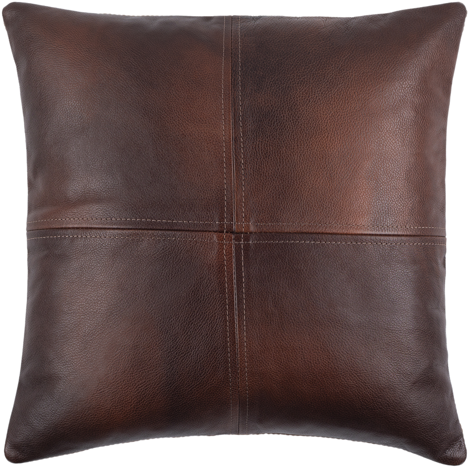 Barrington Square Leather Pillow Cover Polyfill nsert Wayfair