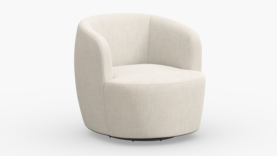 25% OFFThe InsideTub Swivel Chair, Talc Everyday Linen$1,085 $813.75Limited Time Offer | Price as Marked