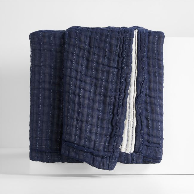 Topanga Organic Matelasse Blanket AllModern Havenly