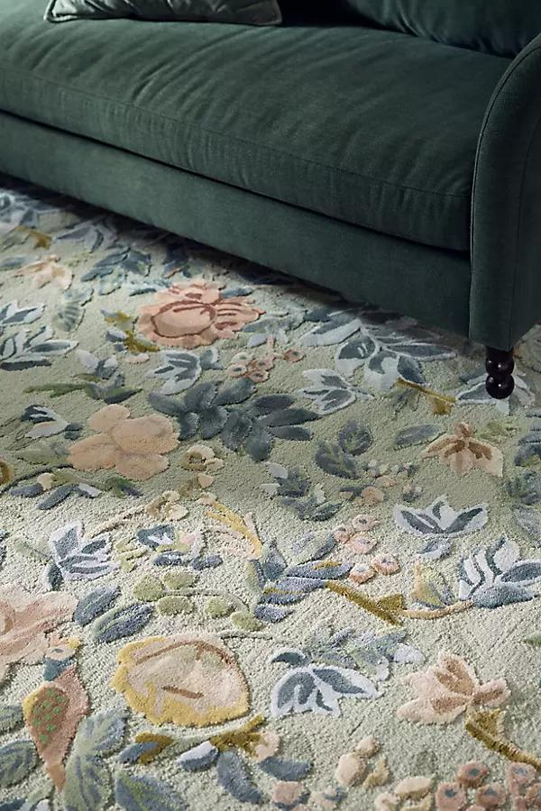 Tufted Jardin Rug - Anthropologie | Havenly