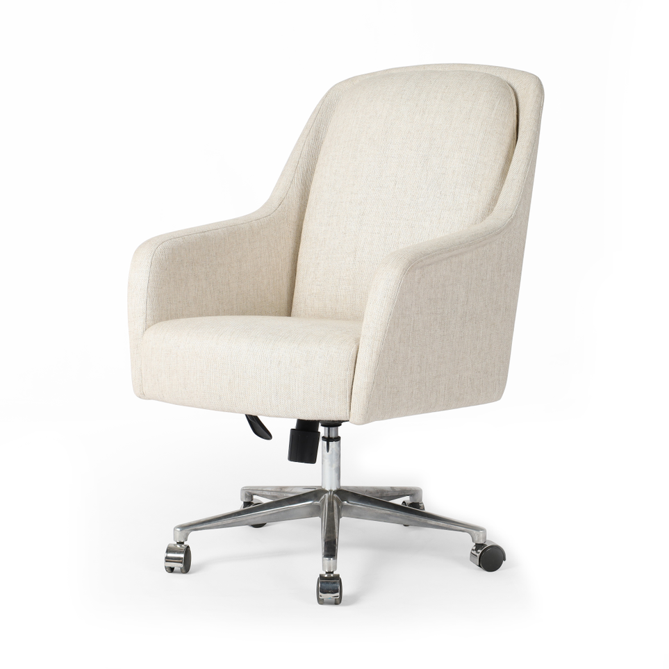 Cade Desk Chair Lisbon Cream Four Hands Havenly