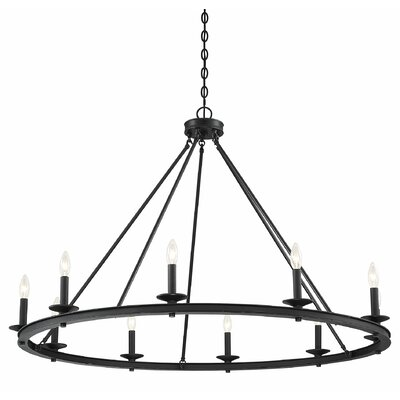 Babson 5 light chandelier top