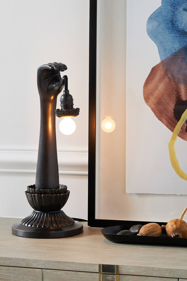 Anthropologie hand lamp hot sale