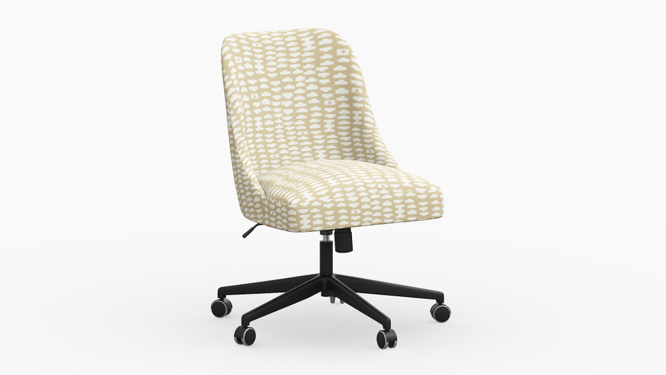 Modern Task Chair, Sand Odalisque The Inside Havenly