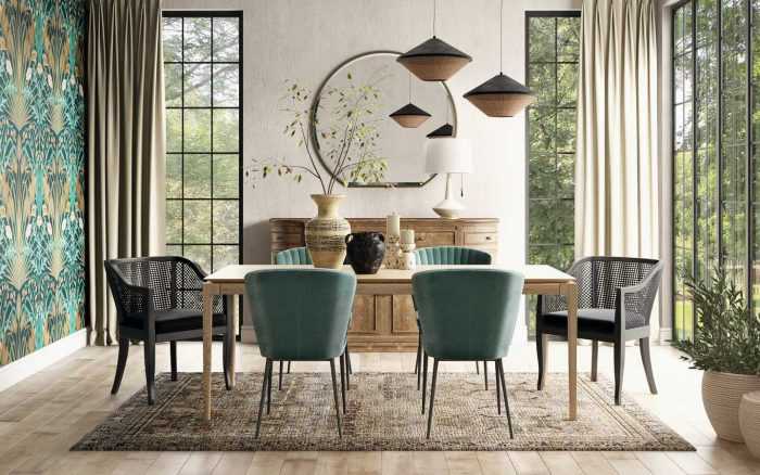 How to Serve Up an Eclectic Dining Room