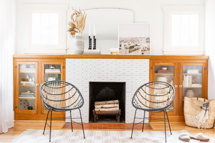 How These Designers Painted Their Dated Tile for a Modern Makeover