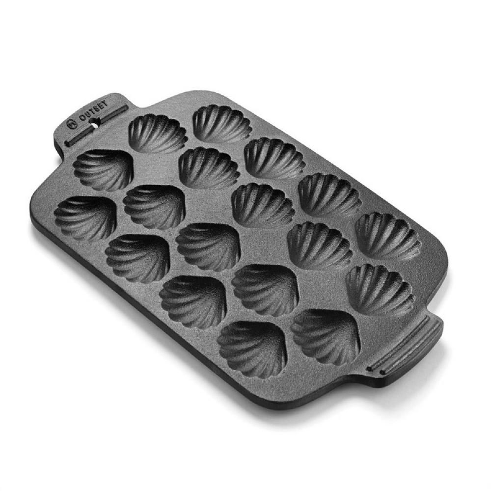 Scallop Grill Pan in Cast Iron