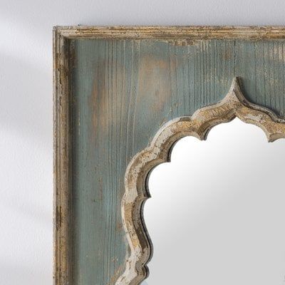 Isabell Painted Wooden Full Length Mirror