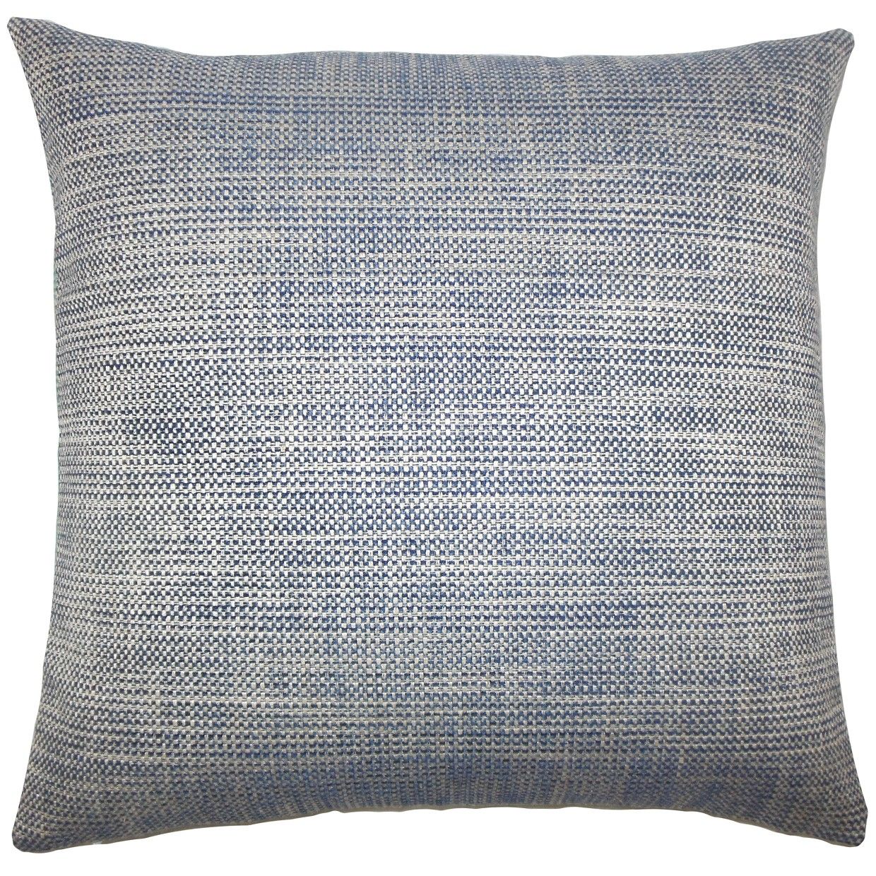 Daker Weave Pillow Indigo - 12" x 18"- Polyester  Insert