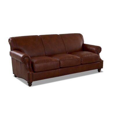 Landry Leather 87" Sofa