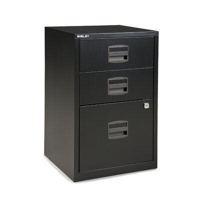 Rutherford 3 Drawer Vertical Filing Cabinet