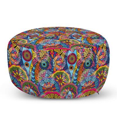 round pouf pillow