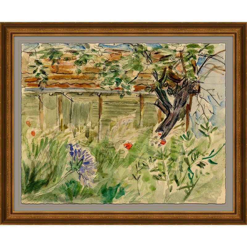 Soicher Marin 'French Watercolor Landscape' - Picture Frame Painting Print on Paper