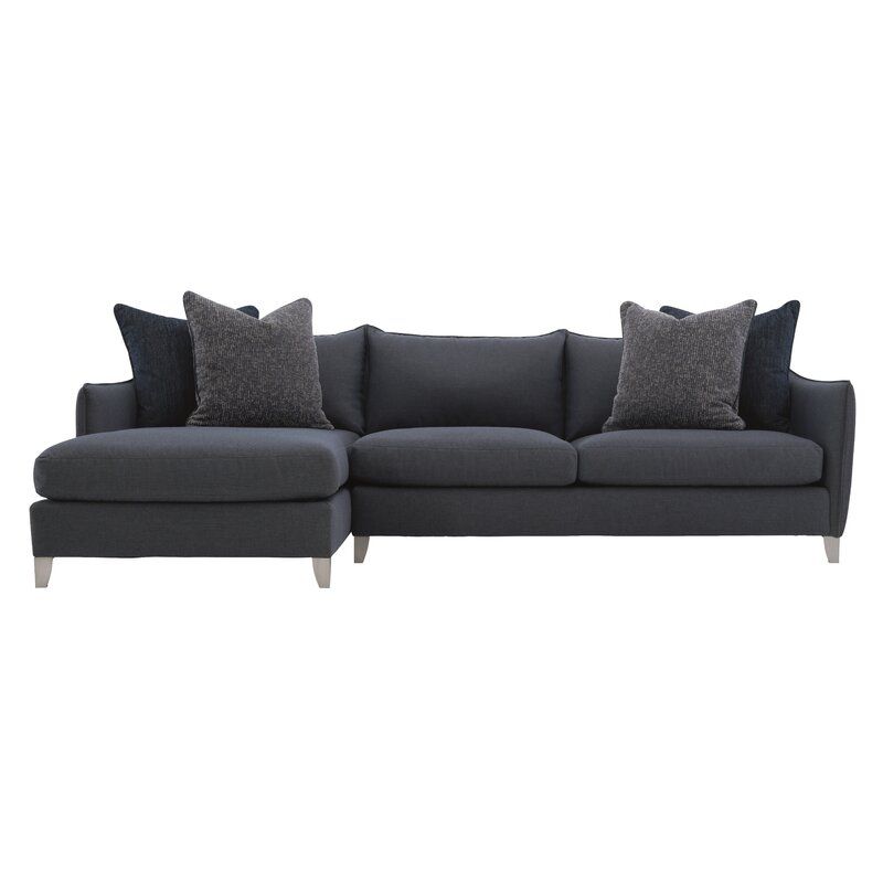 Bernhardt Monterey Patio Sectional with Cushions Cushion Color: 6012-000