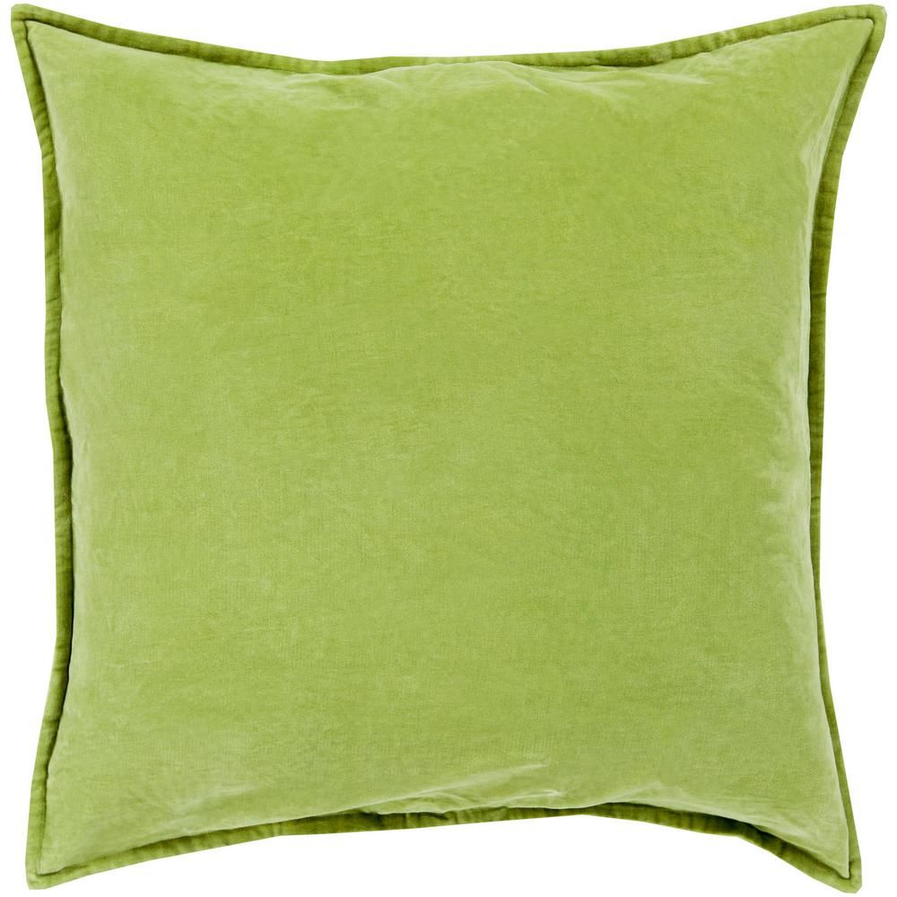 Velizh Poly Euro Pillow, Greens