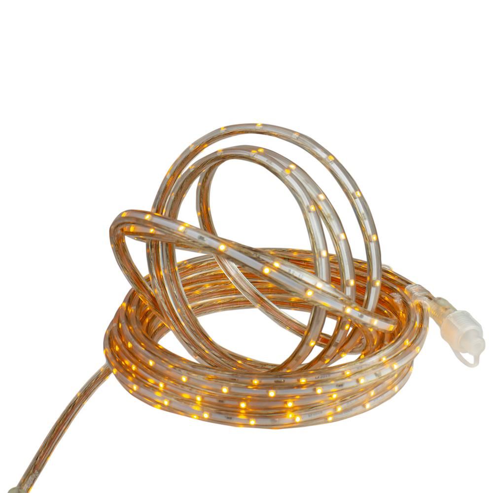 CC Christmas Decor 30' Amber LED Outdoor Christmas Linear Tape Lighting