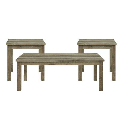 Steede  3 Piece Coffee Table Set