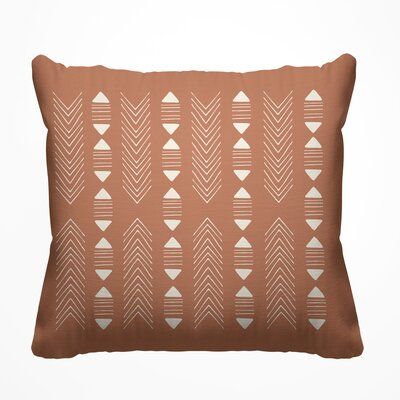 Coen Nona Tribal Outdoor Square Pillow Cover & Insert