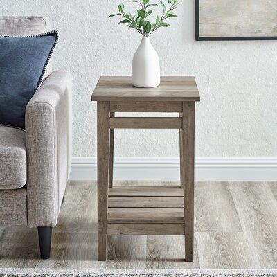 Krohn End Table with Storage