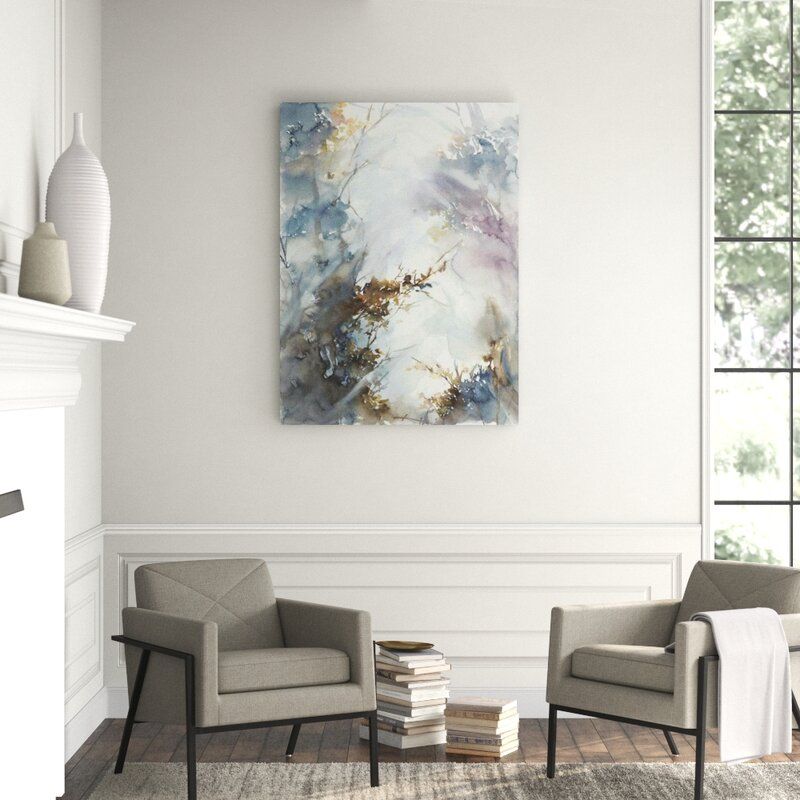 Chelsea Art Studio 'Morning Forest' Graphic Art Print Format: Outdoor, Size: 73" H x 54" W x 1.5" D