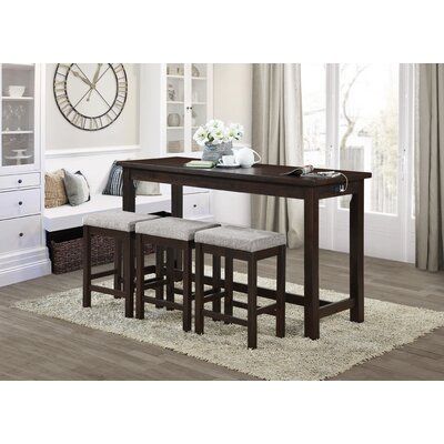 Haga 4 Piece Counter Height Dining Set