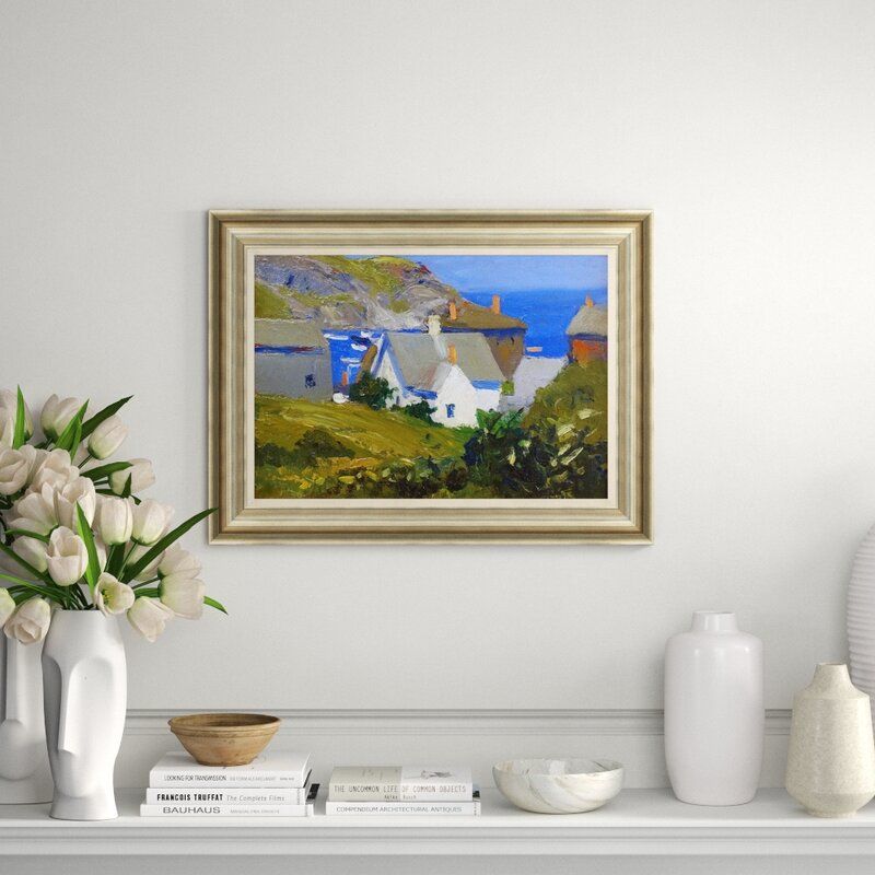 Soicher Marin 'Cottage' Picture Frame Painting on Canvas