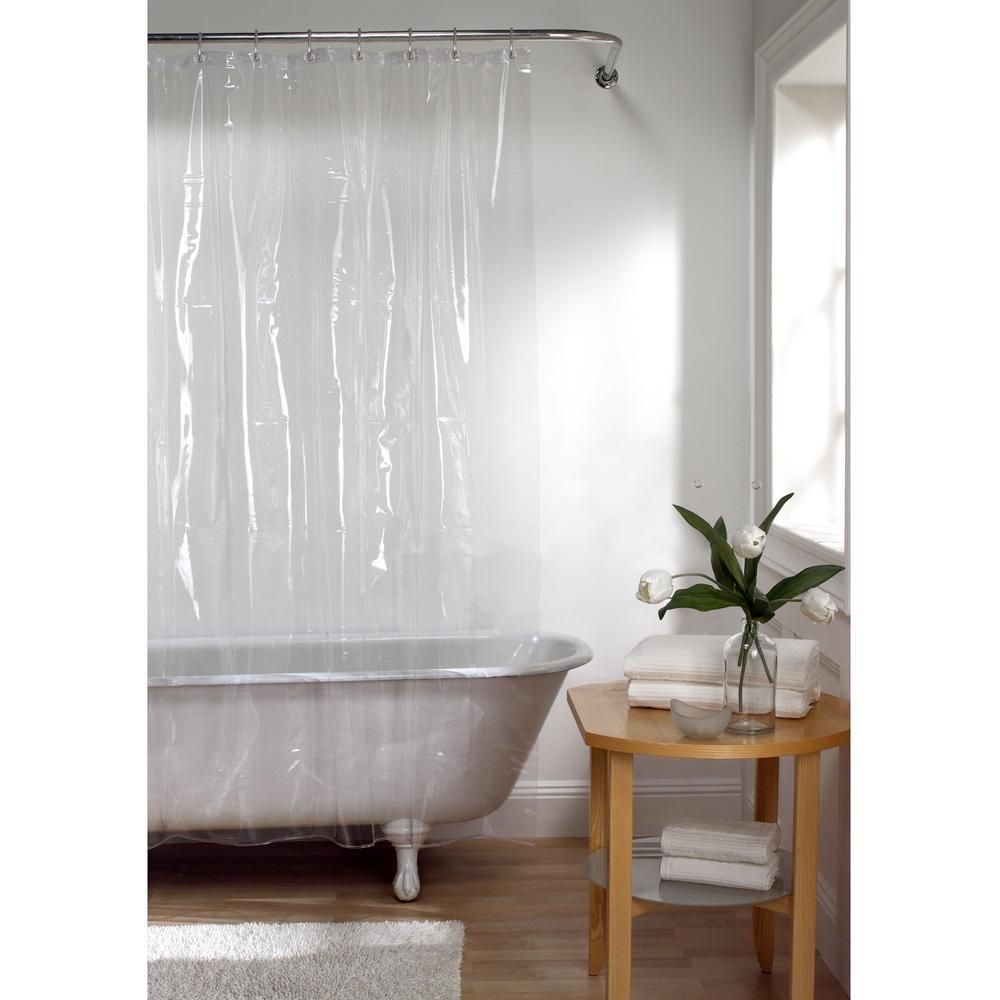 Gauge Shower Curtain Liner, 70 X 72 Clear Shower Curtain Liner