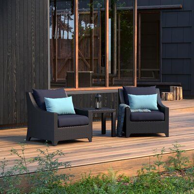 northridge 5 piece conversation set with cushions