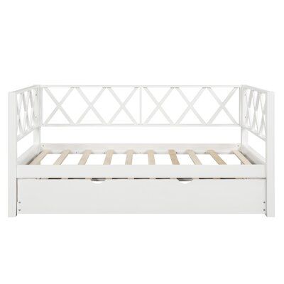 Twin Size Wood Daybed With Trundle, Wayfair Twin Daybed No Trundle