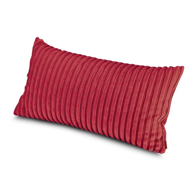 Missoni Home Rabat Lumbar Pillow Color: Red