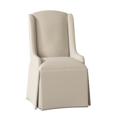 Doric Upholstered Wingback Arm Chair