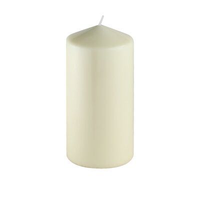 Pressed and Over-Dipped Unscented Pillar Candle